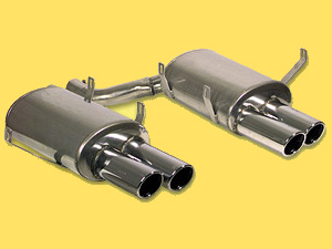 Silencieux AR Inox droit OO (diamètre 90) * = 935.00 HT