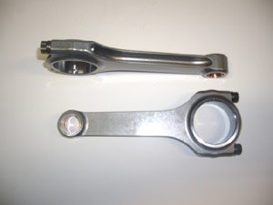 Bielle forgée en H Lg 159.375 (prix pièce)- 466.56 HT