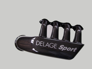 Boîte à air Carbone type GrA (M3) directe sur papillon - 1829.43 HT