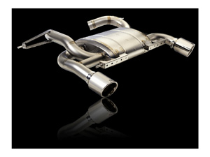 AKRAPOVIC : Silencieux AR Titane sorties rondes Titane 2 x 100 mm (préciser E90 E91 E92)- 2205.69 HT 