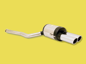 Silencieux AR droit Inox OO (diamètre 90) * - 587.00 HT