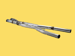 Central en X sans silencieux bi tube droit et gauche - 726.00 HT