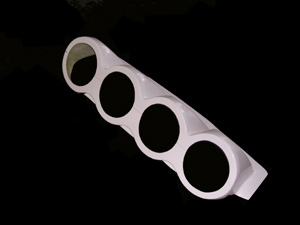 Rampe de capot 4 x 200 Polyester - 185.00 HT