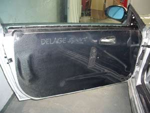 Panneau de porte Droit Carbone - 250.00 HT