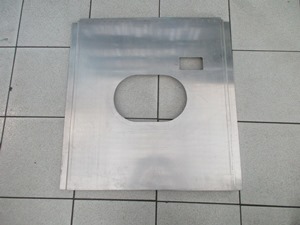 Couvre réservoir en alu avec regard plexis - 225.00 ht