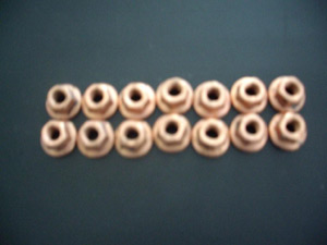 Ecrous Ø 7 de collecteur sur culasse - 16 x 1.55 - 24.80 HT