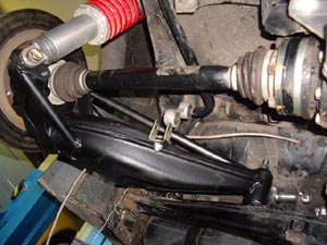 EVO 1 des triangles AR réglables renforcés sur voie étroite (recule prise amortisseur et barre de renfort + réglage Prodrive)- 479.93 HT