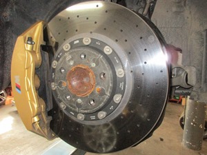 Frein AV carbone céramique (400x38)