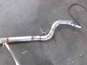 Adaptation Delage Sport sur ligne d'origine
manchon 370/76 / AV diam 76 int. / AR diam 76 ext. (a souder)