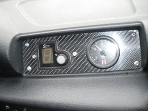 Plaque haute centrale Carbone (non percée)- 17.95 HT