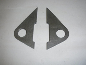 Chape support rotule sur berceau à souder 2 x 48.00 HT - 96.00 HT