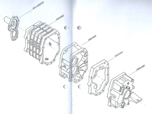 Schéma boite 6 manuelle (carter)