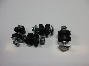 Kit 4 silentblocs visserie / entretoise de traverse de boite type Prodrive - 112.00 HT