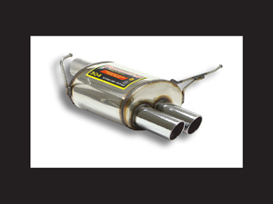 Silencieux AR double sorties rondes diamètre 80 - 983.00 HT