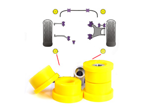 Kit 2 silentblocs AR de traverse renforcés - 105.52 HT