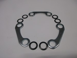 Kit plaques d'appui avec rondelles frein (pour une cardan) - 34.80 € ht