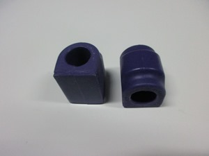 Kit silentblocs barre stab AR diam. 15/18/19/21.5 = 46.67 HT