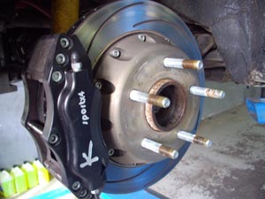 Kit frein AR complet K-Sport 304/28 4 pistons - 1690.64 HT