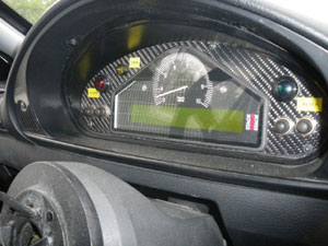 Plaque compteur Carbone (non percée)- 25.00 HT