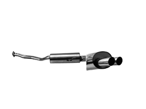 Silencieux arrière RACING avec sortie double 2 x Ø 76 mm - 593.98 HT 