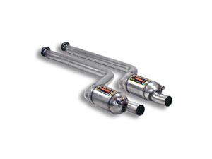 Silencieux AV 100% Inox Droit et Gauche avec Cata. métal (à monter avec le silencieux central ou le tube central)= 3771.00 € HT