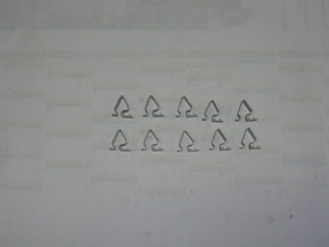 Kit agrafes pour écoutilles d'air - 8.00 HT