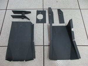 Kit caisson / renfort / prise amortisseur AR GR.A - 450.00 HT (se monte avant l'arceau)