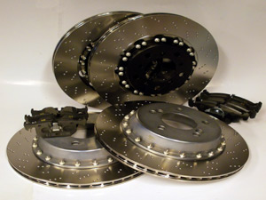 Jeu de 2 disques AV flottant 48 Ventil. courbe diam 345x29 - 850.00 HT