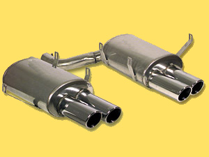 Silencieux AR Inox gauche OO (diamètre 90) * = 935.00 HT