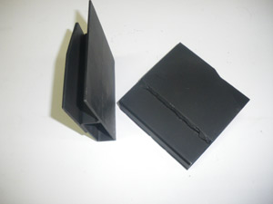 Support assymétrique à souder sur bout de longeron - 2 x 54.00 = 108.00 HT