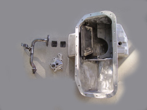 Kit complet carter huile pour S14 avec jauge, séparateurs de déjaugeage D et G, 4 clapets, carter AR pompe - 2320.00 HT