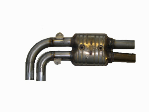 Silencieux central avec ses deux coudes - 429.77 HT