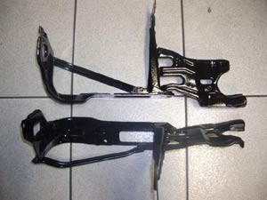 Préparation et allègement des supports de face AV sur radiateur 1.3kg (origine 2.6kg) 2 x 50.00 HT - 100.00 HT