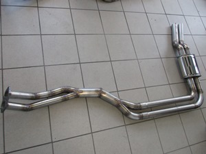 Kit ligne échappement évo complet 105 décibels (sans collecteur mais plus 