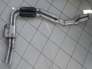 Kit ligne échappement latéral complet (sans collecteur) 100 décibels - 2520.00 HT