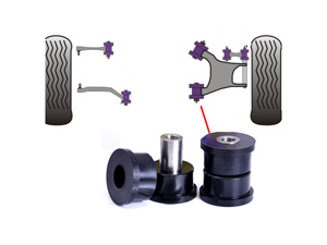 Kit 2 silentblocs AR de Triangle AR renforcés - 64.08 HT 