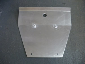 Protège carter alu (4.8 kg)  - 225.00 HT 